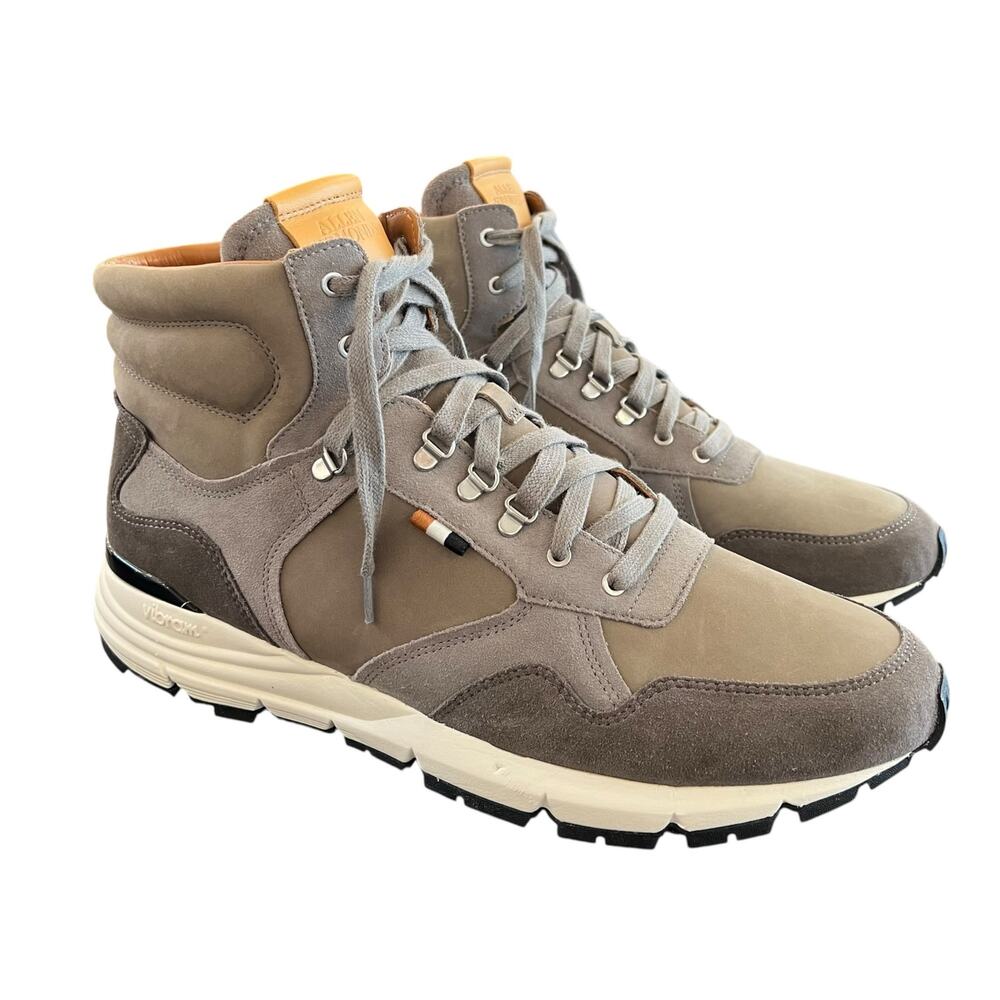 Allen Edmonds Gray Suede Leather Canyon Hiker Sneakers Men’s 11.5 D Weatherproof